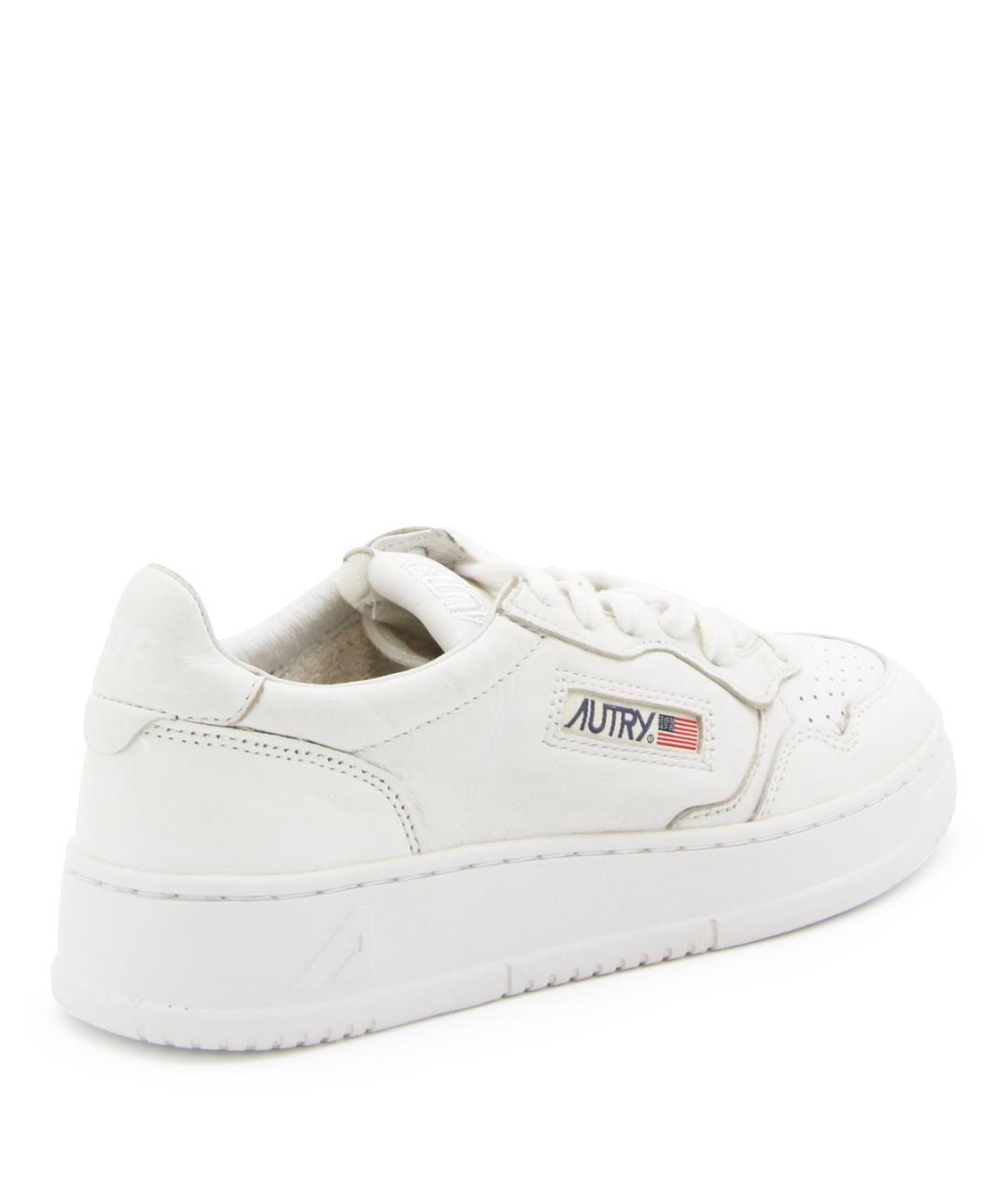 AUTRY Белые кожаные кеды, фото 3