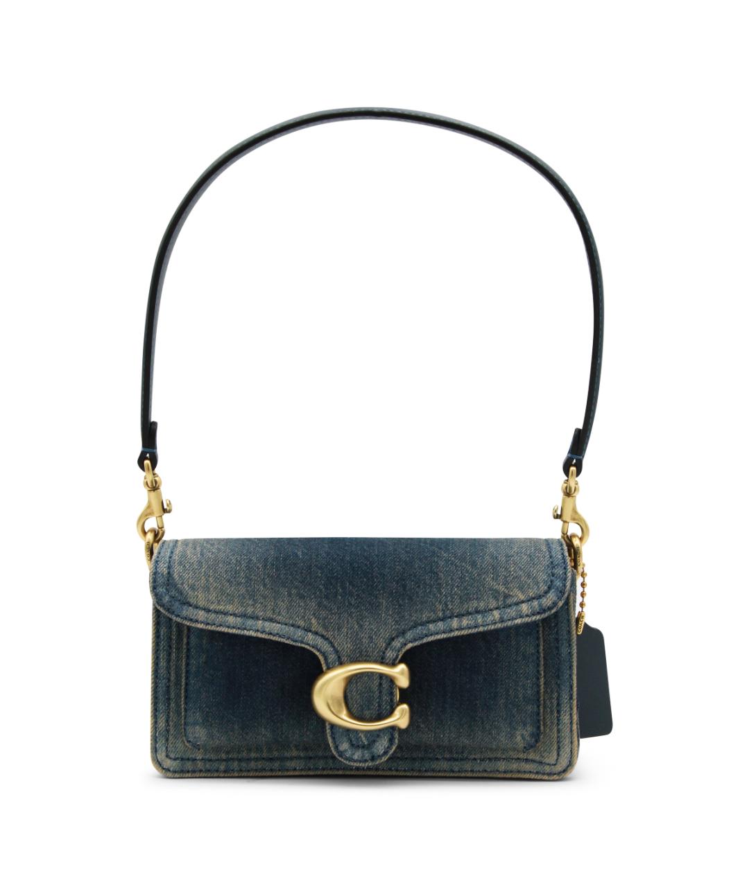 COACH Темно-синяя сумка через плечо, фото 1