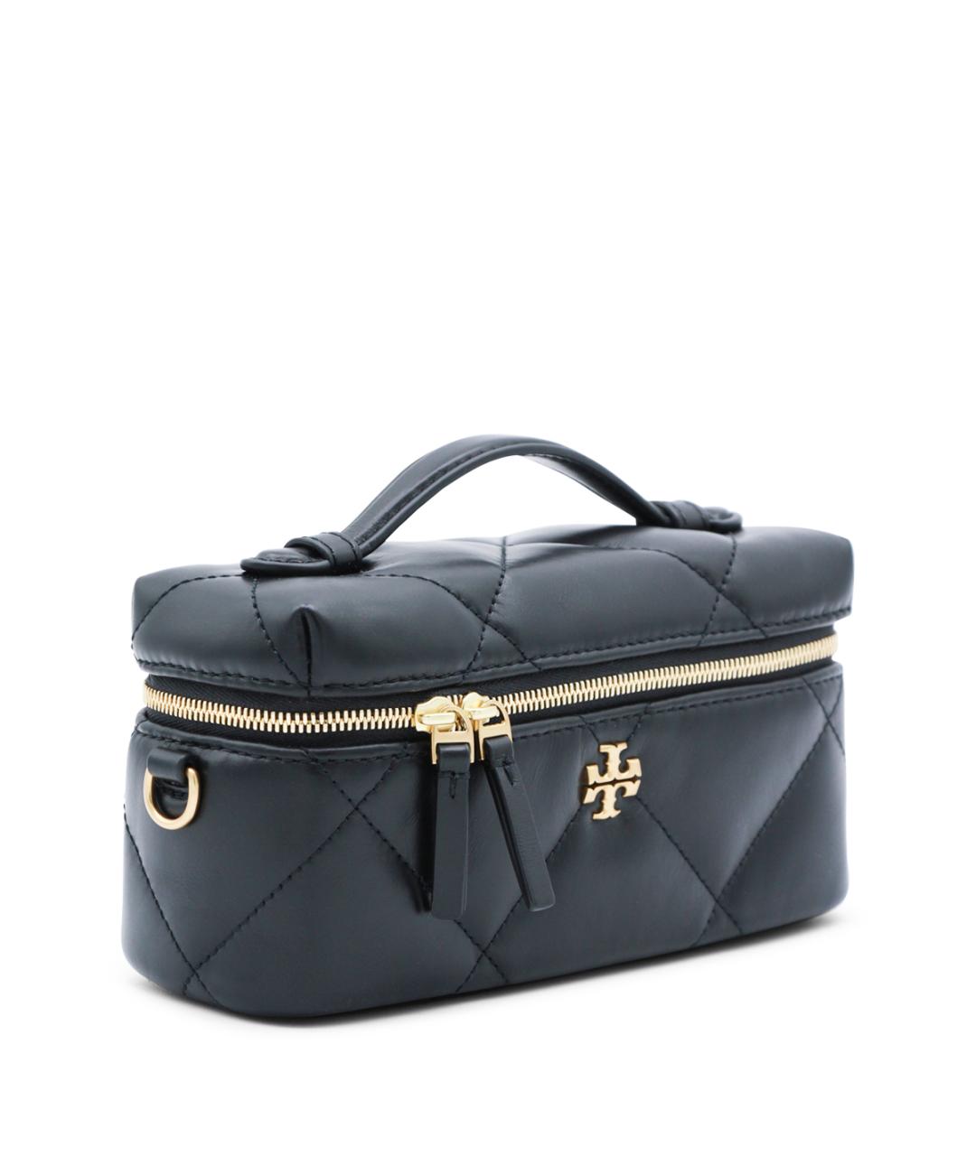 TORY BURCH Черная кожаная сумка через плечо, фото 2