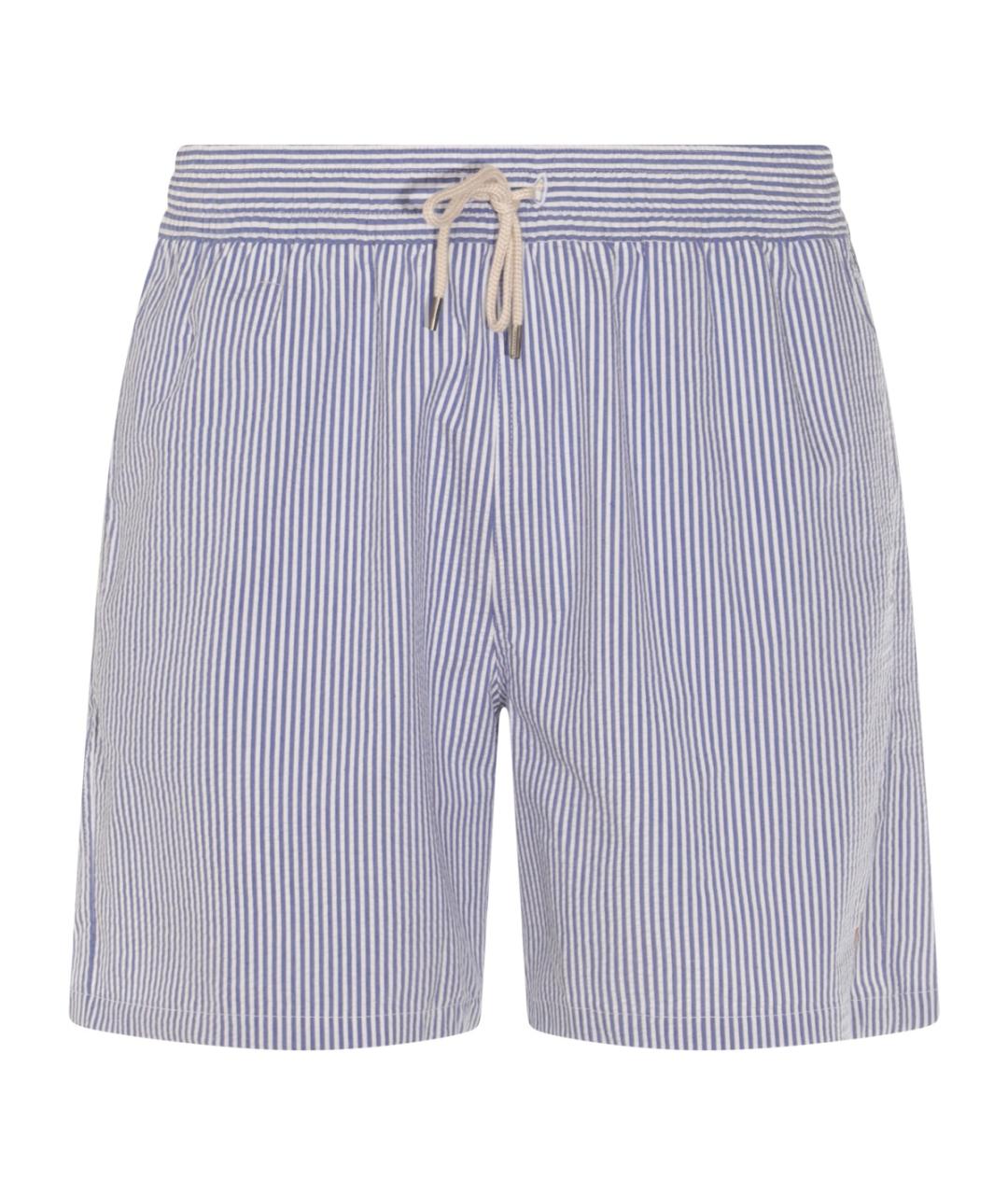 POLO RALPH LAUREN Голубые хлопковые шорты, фото 1