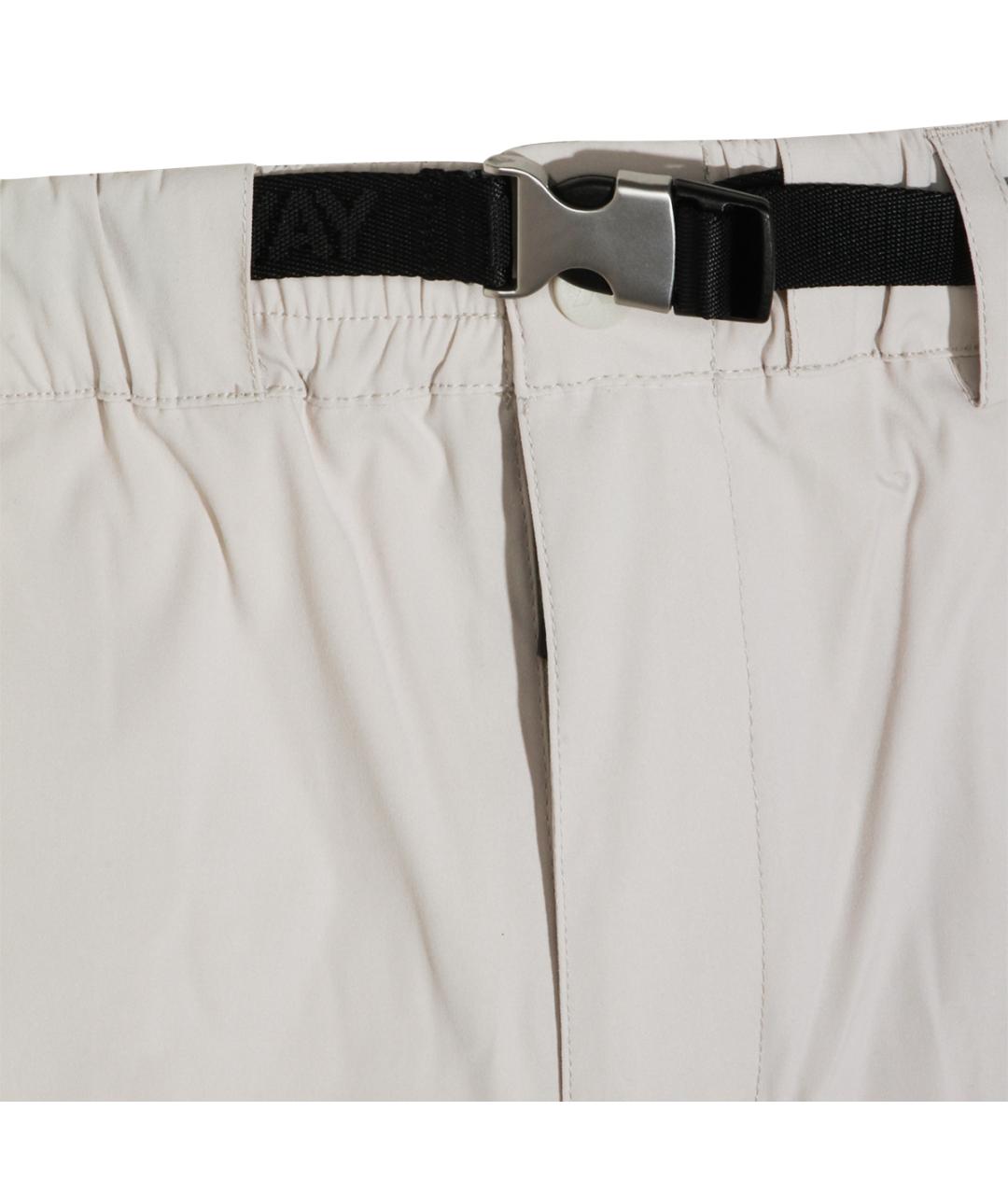 K-WAY Бежевые полиэстеровые шорты, фото 4