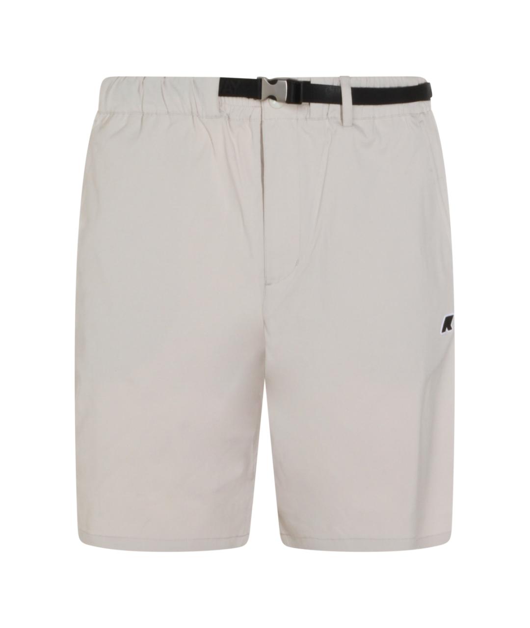 K-WAY Бежевые полиэстеровые шорты, фото 1