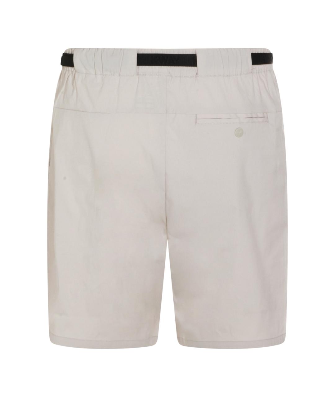 K-WAY Бежевые полиэстеровые шорты, фото 2