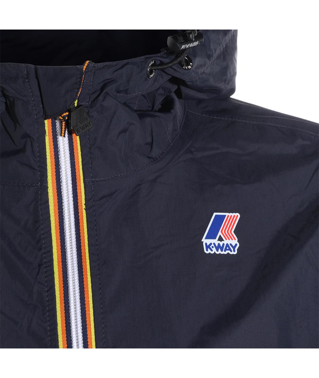 K-WAY Синяя полиамидовая куртка, фото 3