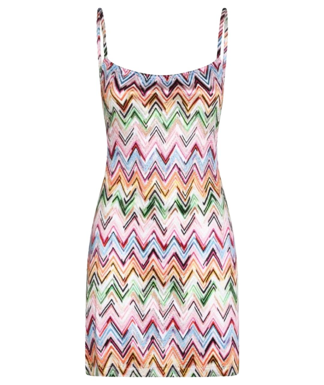 MISSONI Мульти вискозное повседневное платье, фото 1