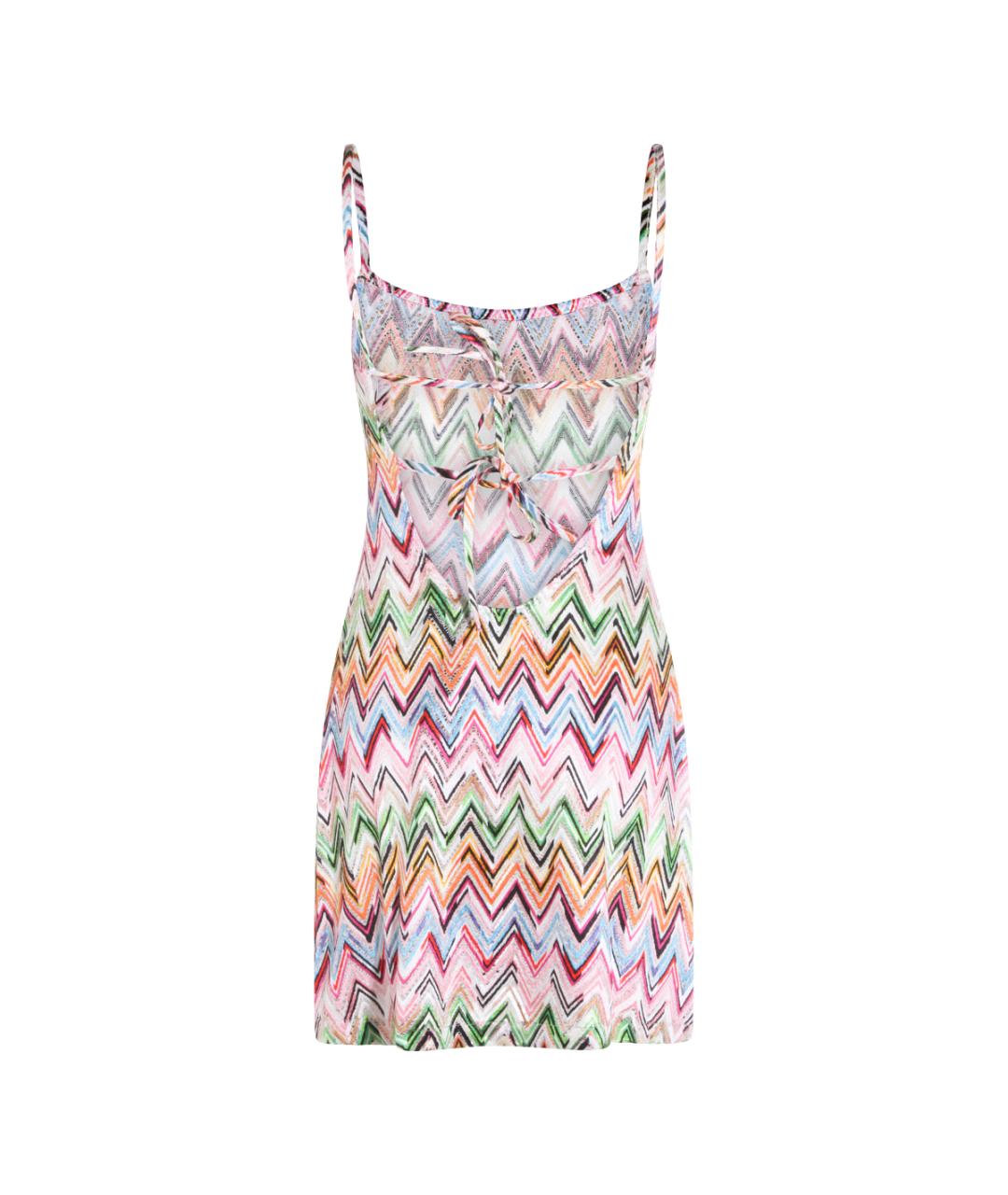 MISSONI Мульти вискозное повседневное платье, фото 2