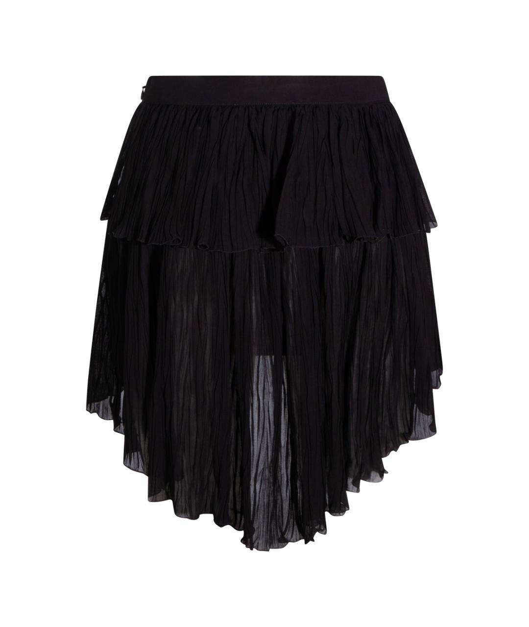 BLUMARINE Черная юбка мини, фото 3