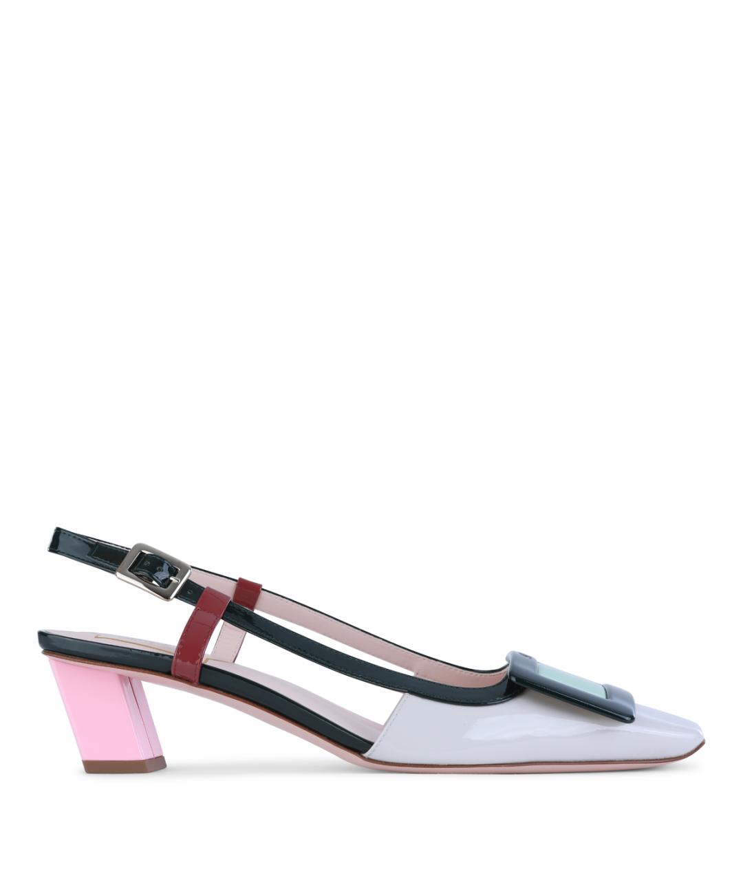 ROGER VIVIER Мульти туфли из лакированной кожи, фото 1