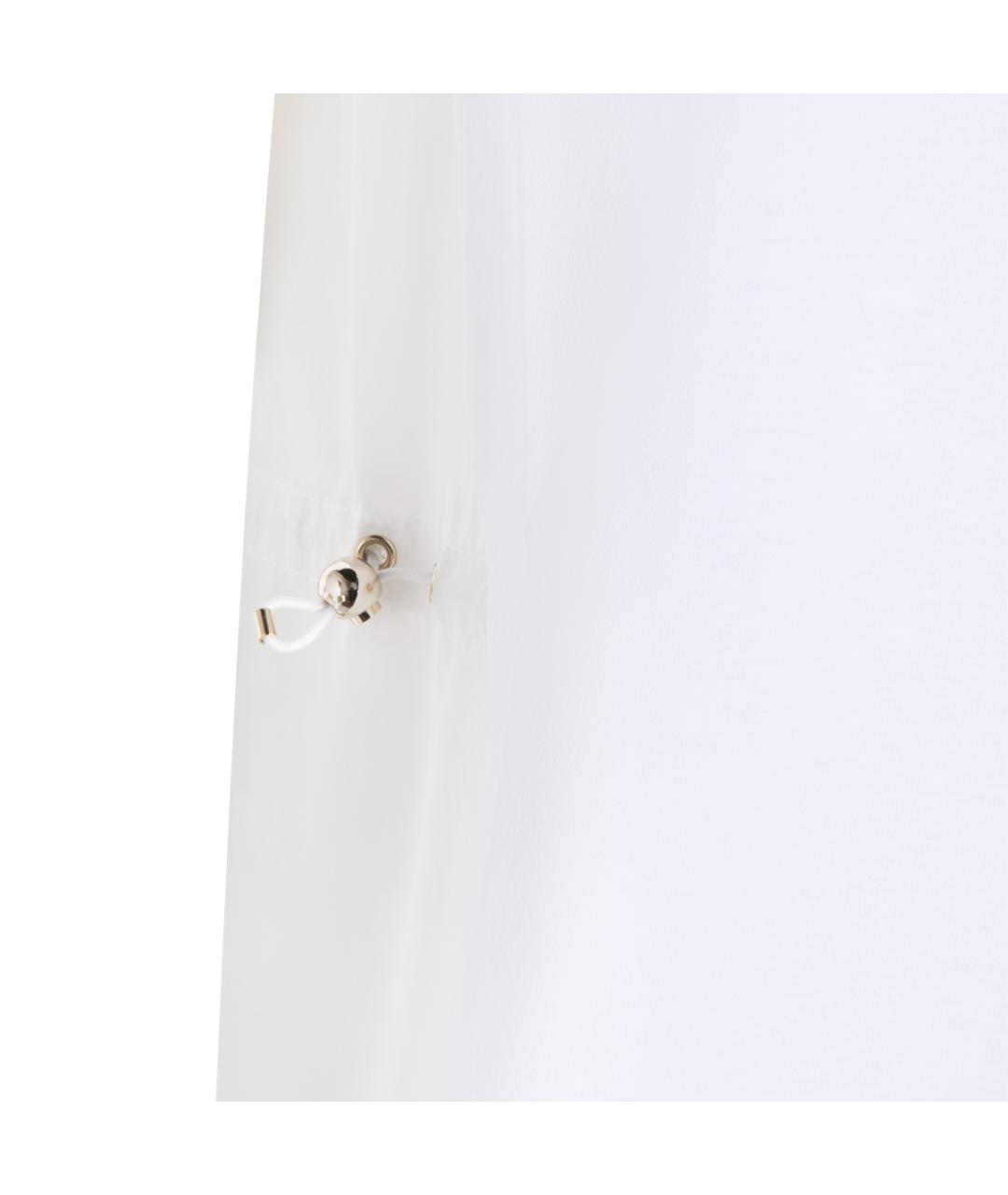 HERNO Белая хлопковая футболка, фото 3