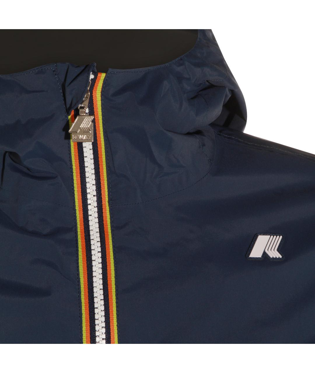 K-WAY Синяя полиамидовая куртка, фото 3
