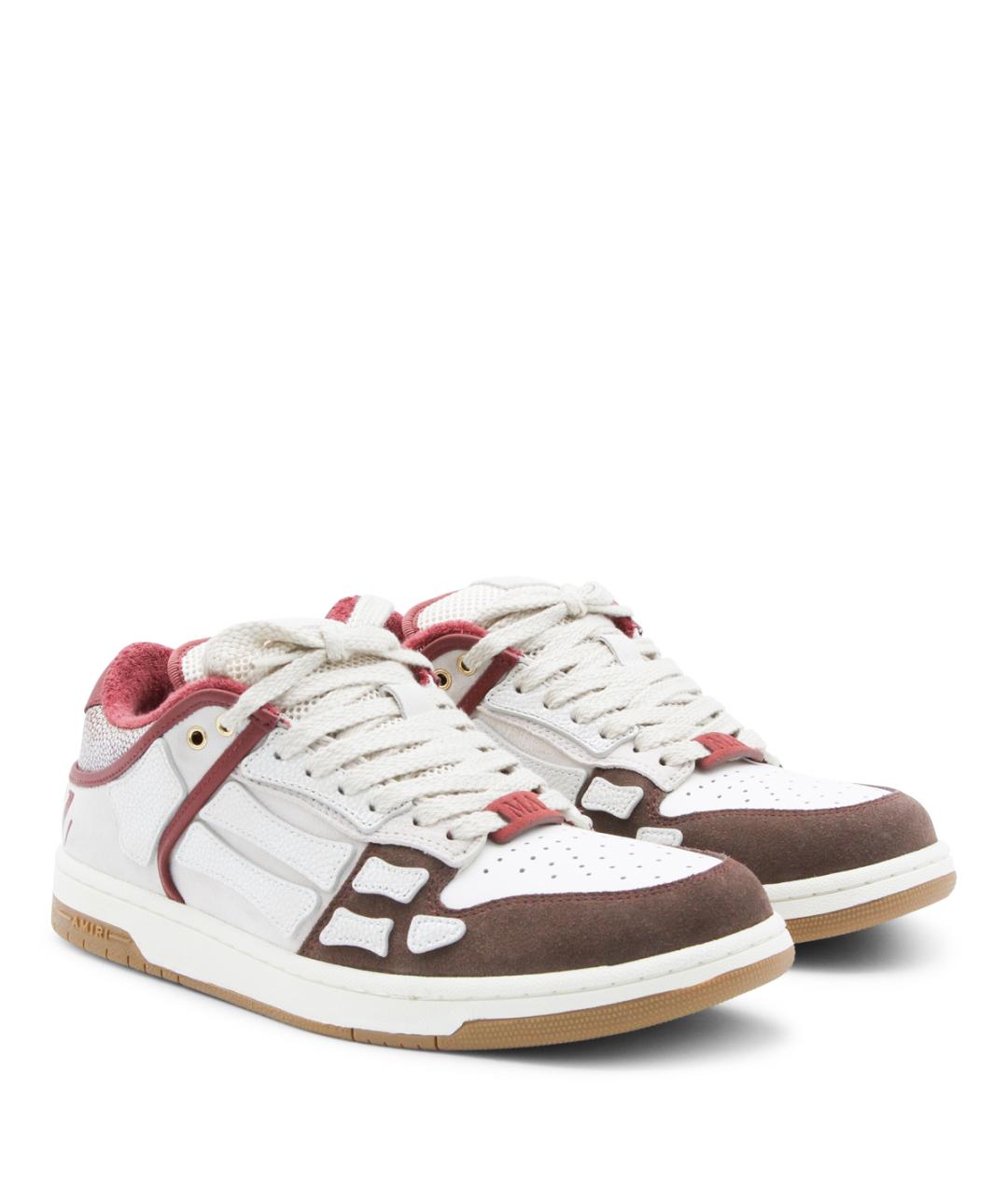 AMIRI Мульти кожаные низкие кроссовки / кеды, фото 2