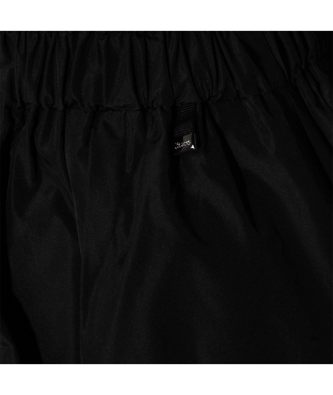 HERNO Черная полиэстеровая юбка миди, фото 5