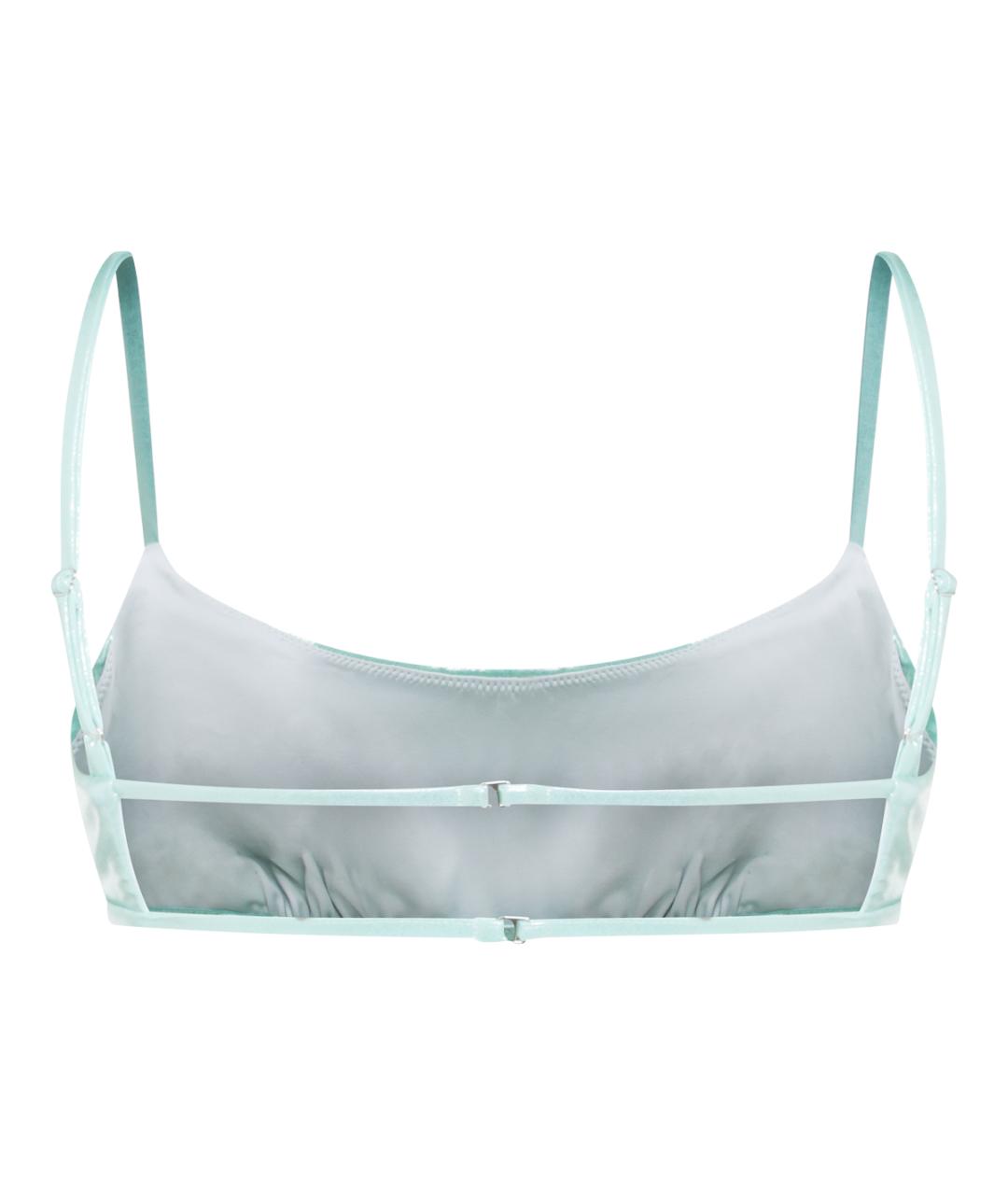 BLUMARINE Зеленый полиэстеровый купальник, фото 2