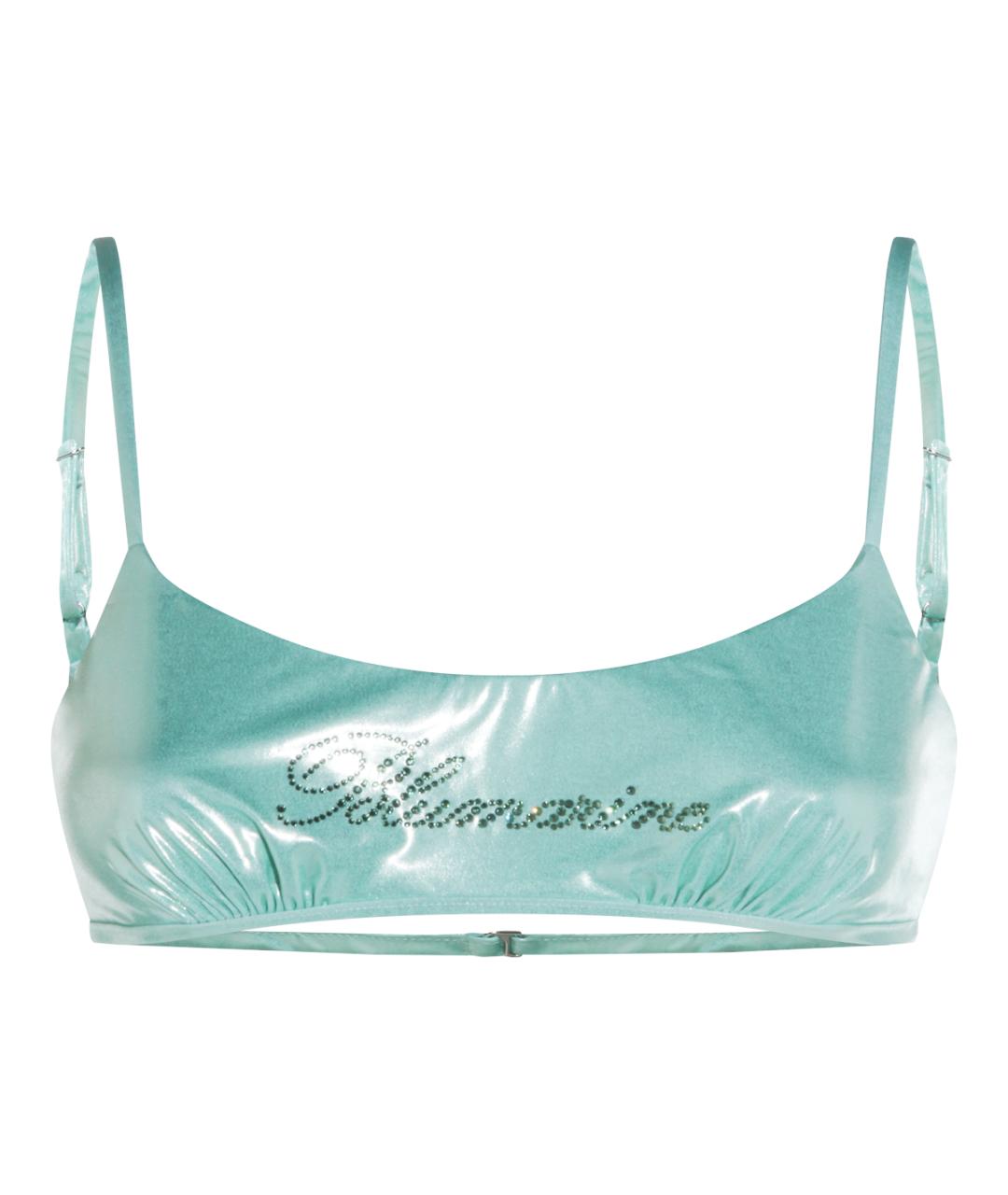 BLUMARINE Зеленый полиэстеровый купальник, фото 1