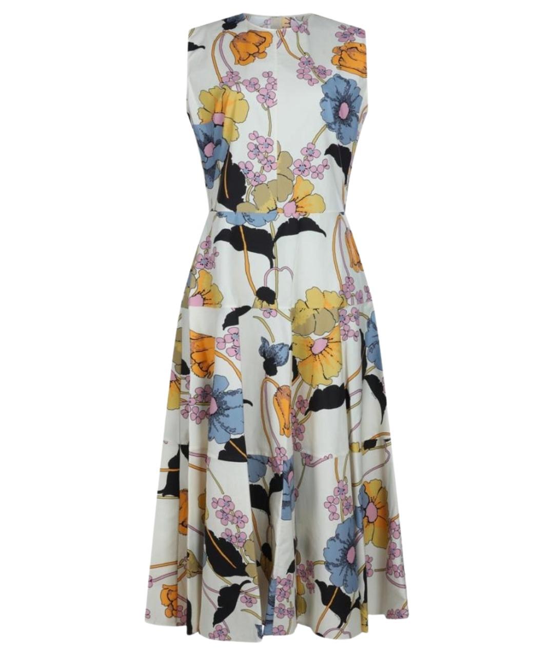 MARNI Мульти хлопковое повседневное платье, фото 1