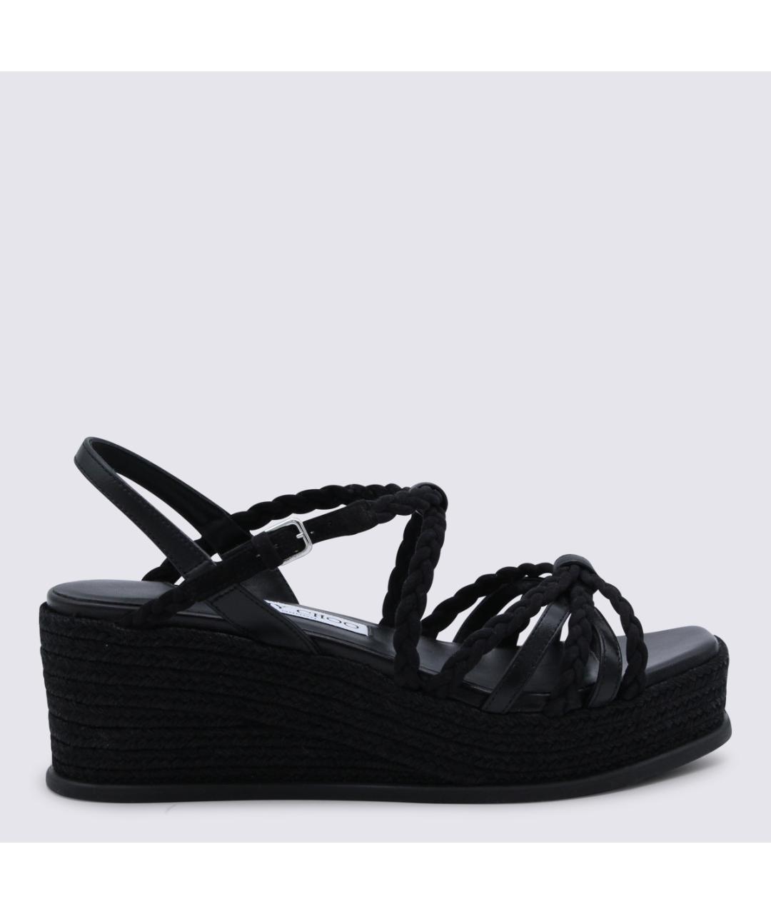 JIMMY CHOO Черные босоножки, фото 2