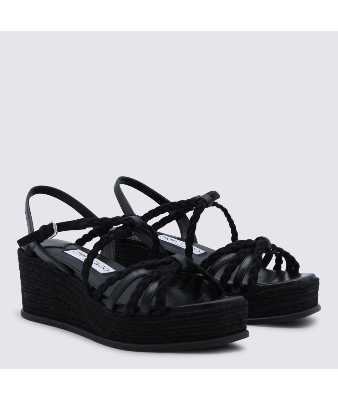 JIMMY CHOO Черные босоножки, фото 3