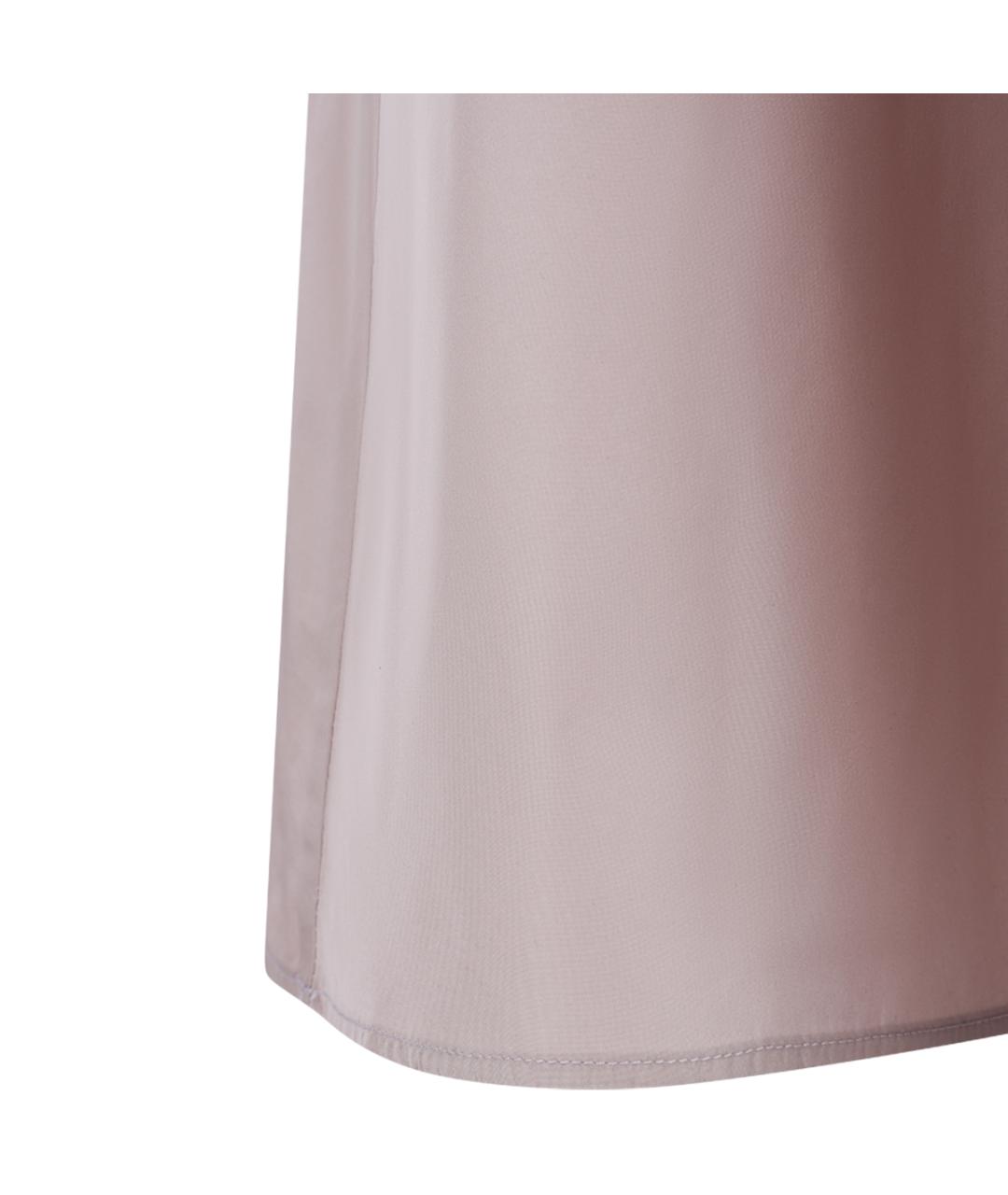 HERNO Розовая полиэстеровая юбка миди, фото 8
