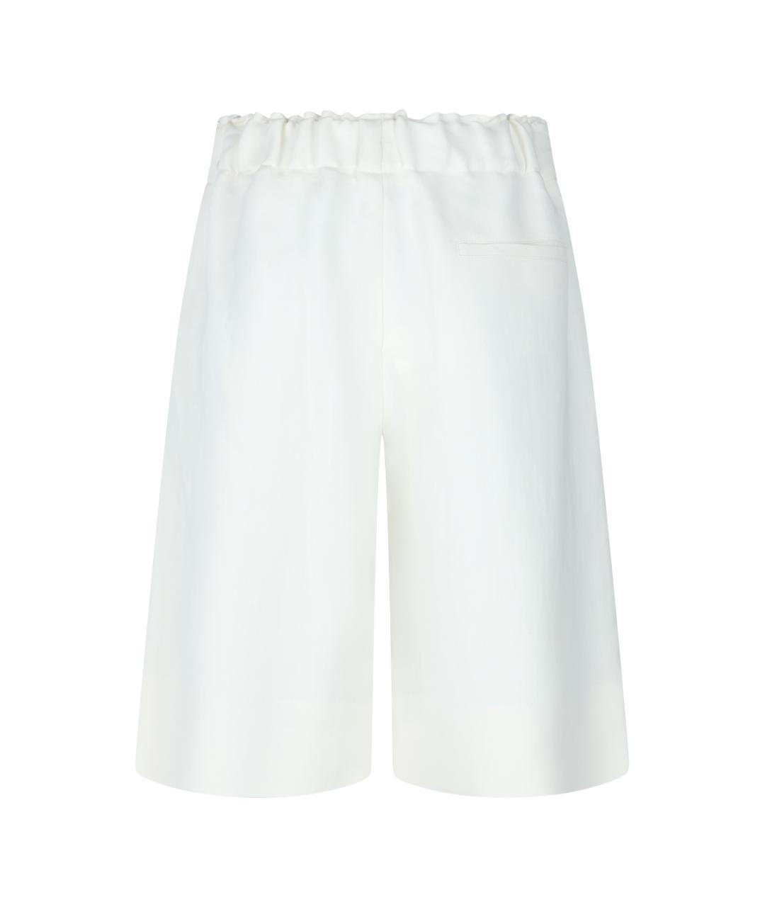 ANTONELLI FIRENZE Бежевые вискозные шорты, фото 4