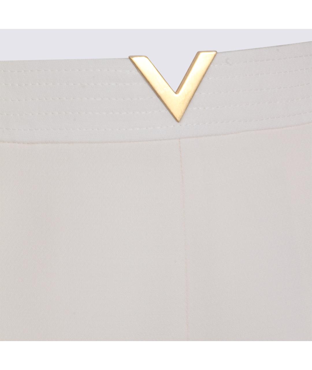 VALENTINO Белые вискозные шорты, фото 4