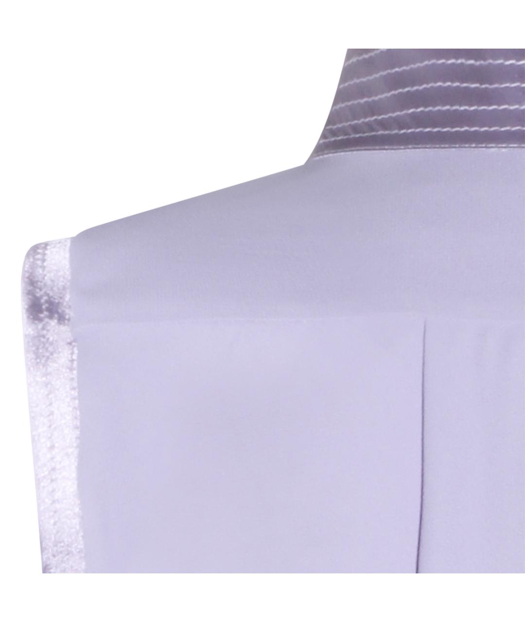 ELISABETTA FRANCHI Фиолетовая вискозная рубашка, фото 4