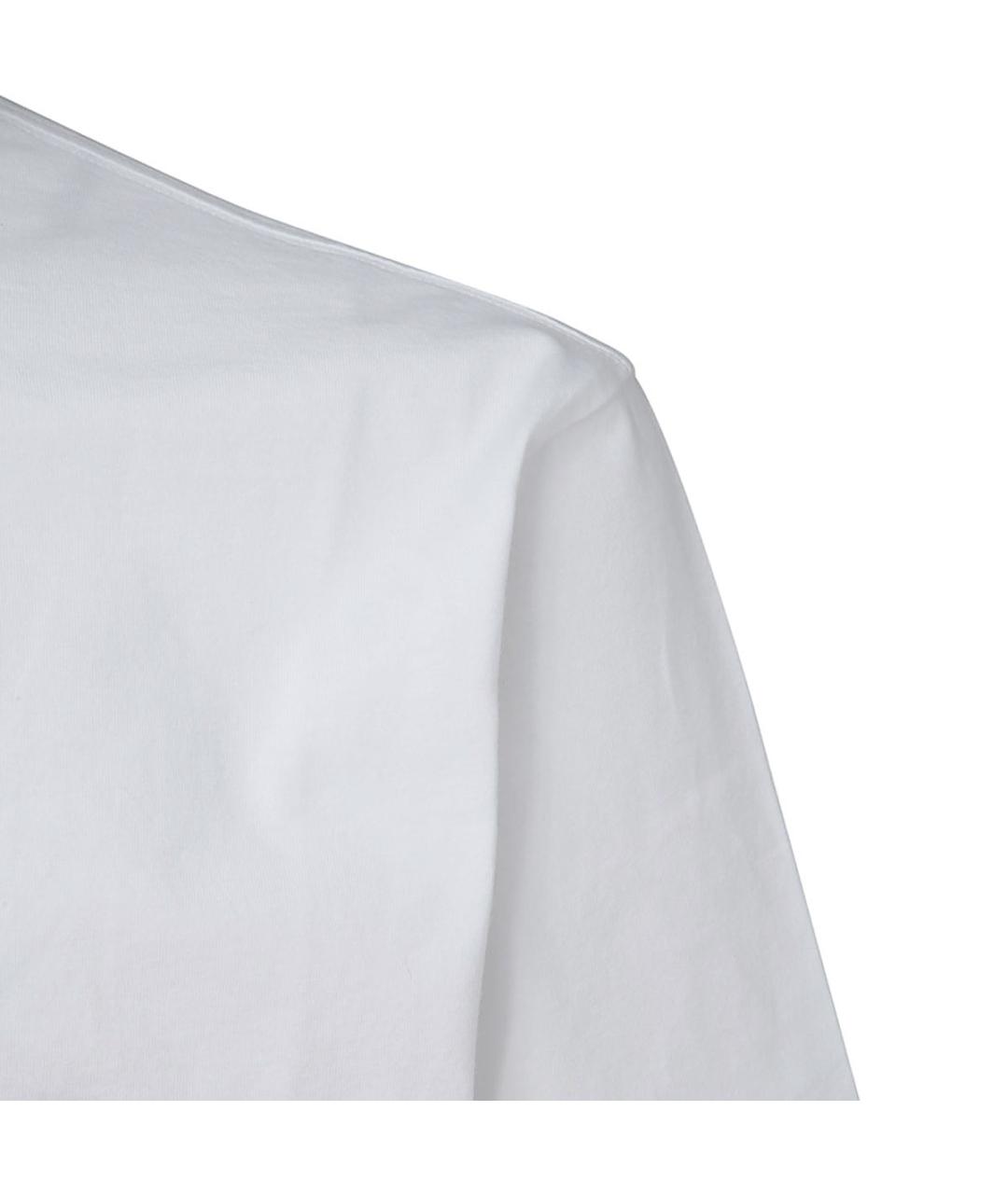 VIVIENNE WESTWOOD Белая хлопковая футболка, фото 3