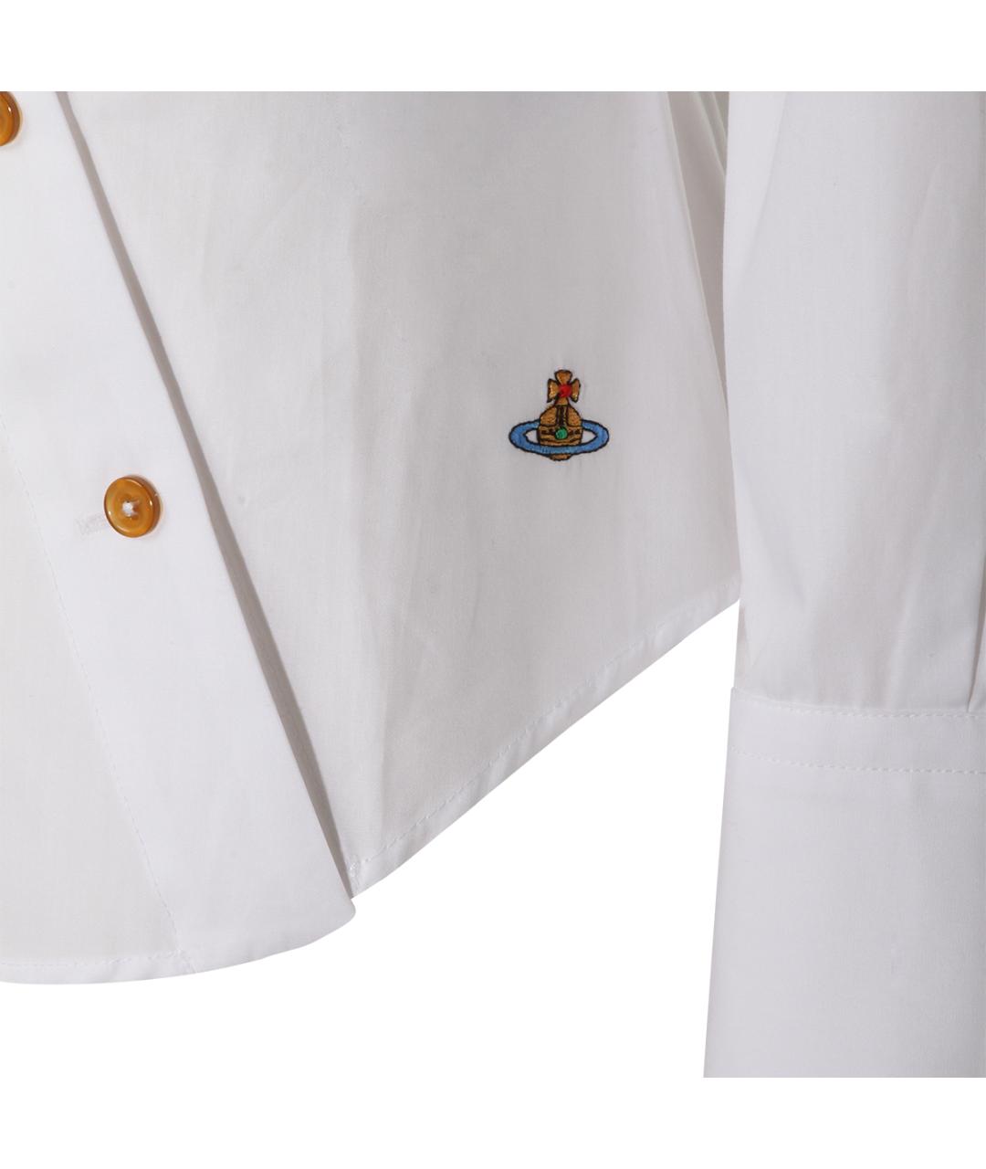 VIVIENNE WESTWOOD Белая хлопковая рубашка, фото 3