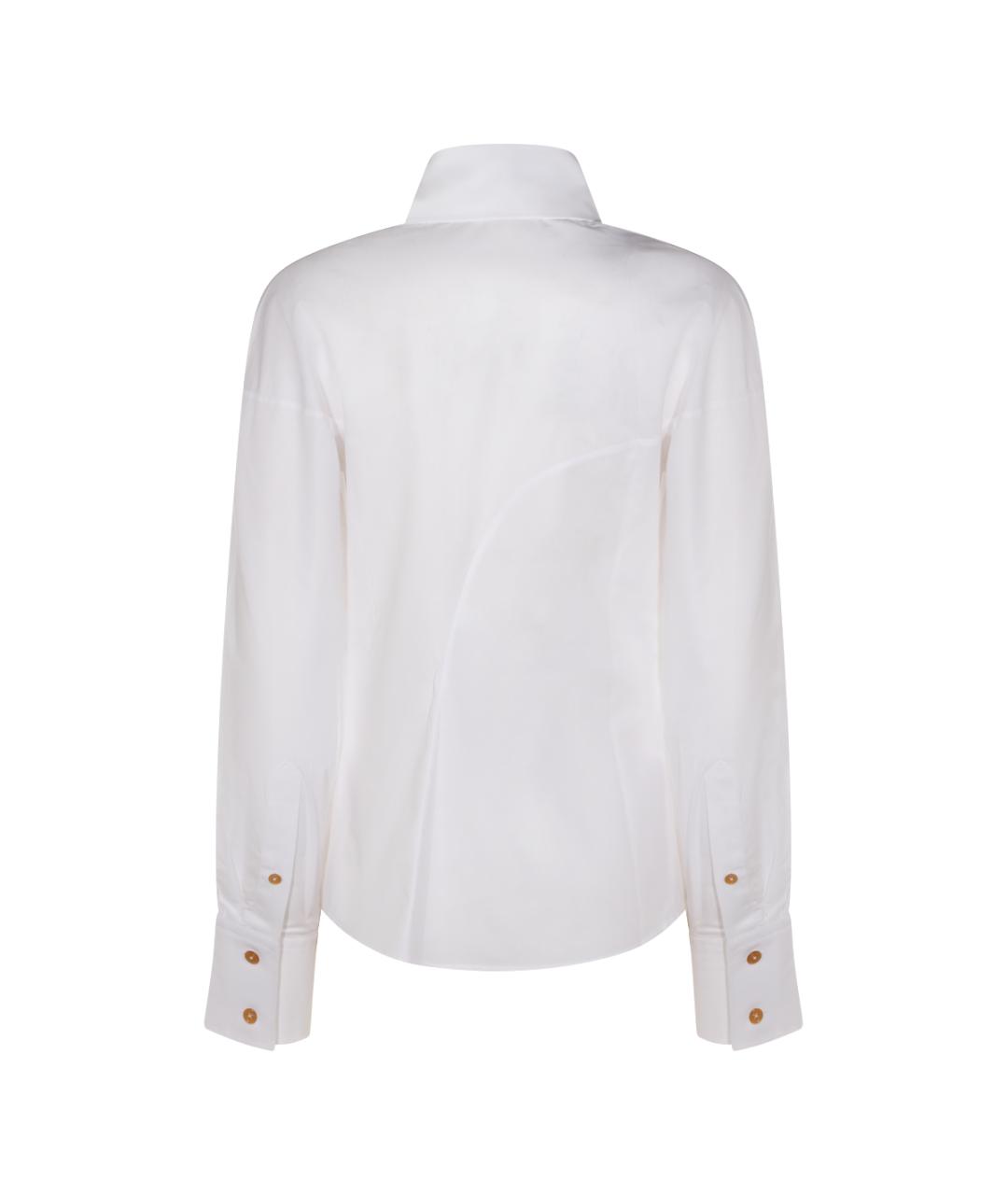 VIVIENNE WESTWOOD Белая хлопковая рубашка, фото 2