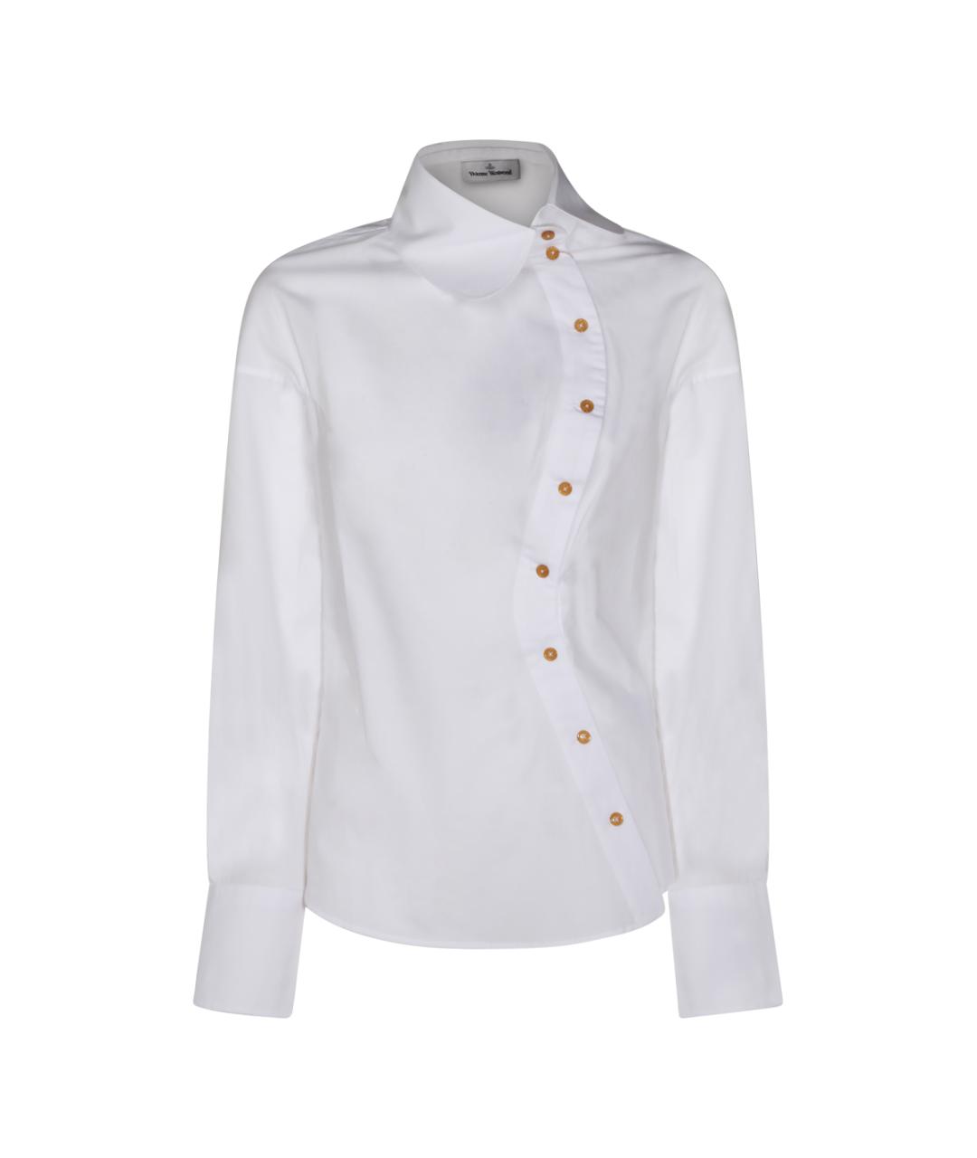 VIVIENNE WESTWOOD Белая хлопковая рубашка, фото 1