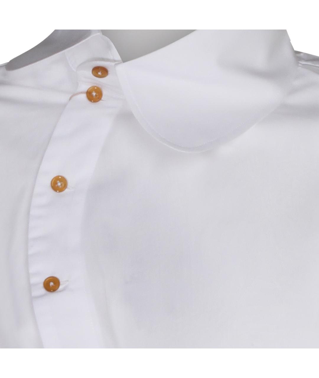 VIVIENNE WESTWOOD Белая хлопковая рубашка, фото 4