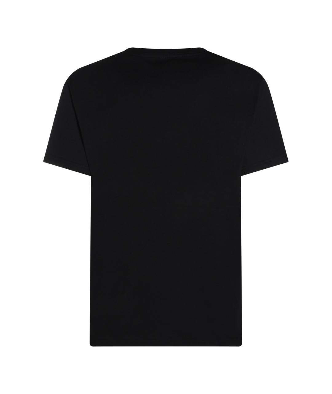 VIVIENNE WESTWOOD Черная хлопковая футболка, фото 2