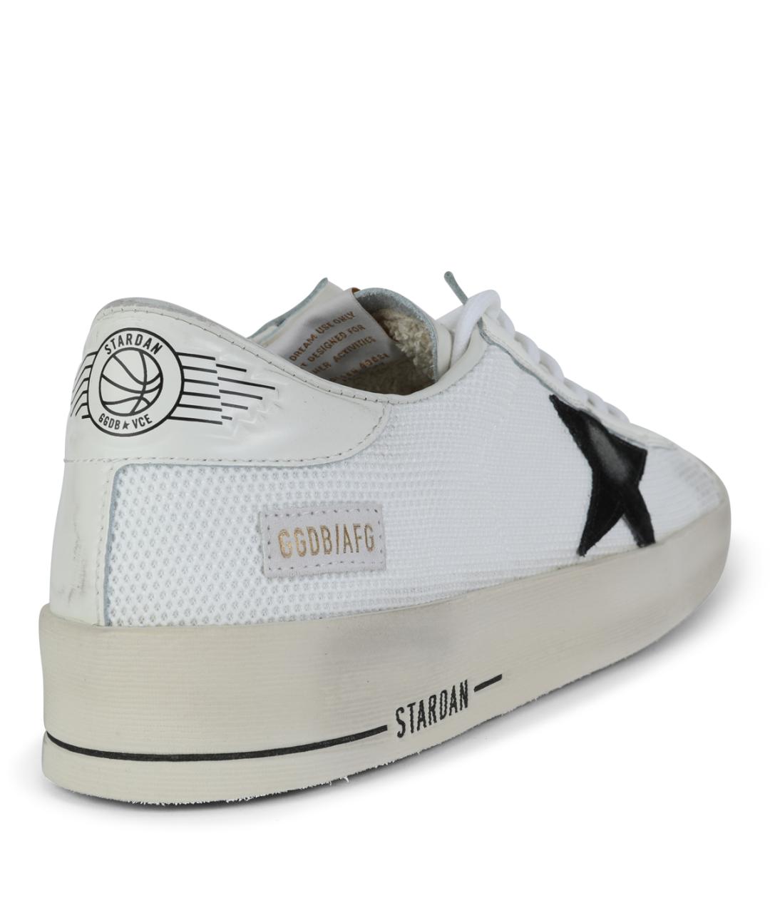 GOLDEN GOOSE DELUXE BRAND Белые кожаные низкие кроссовки / кеды, фото 3