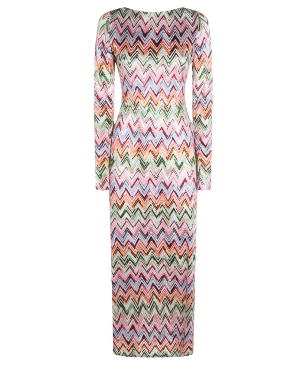 MISSONI Мульти вискозное повседневное платье, фото 1