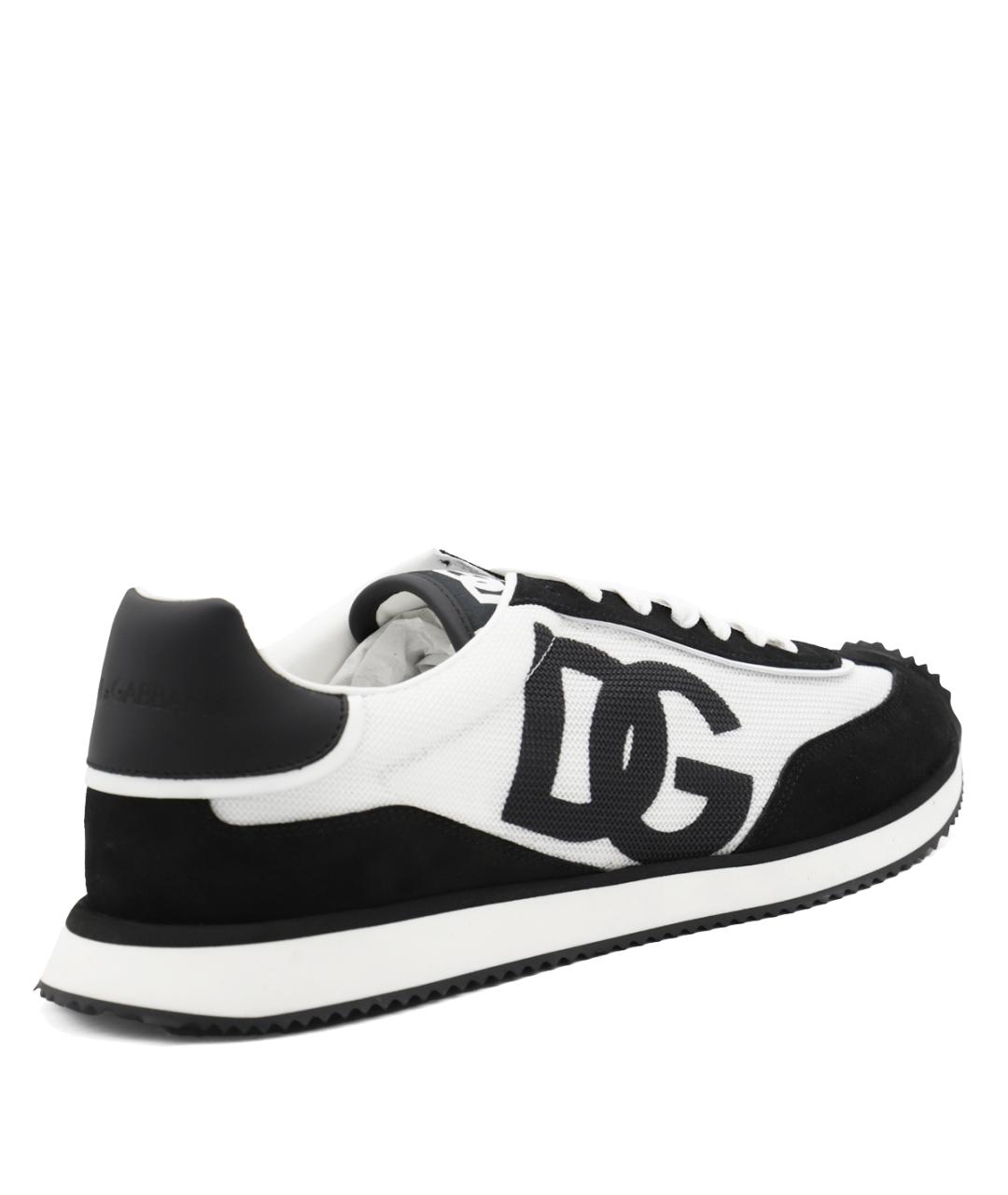 DOLCE&GABBANA Мульти текстильные низкие кроссовки / кеды, фото 3