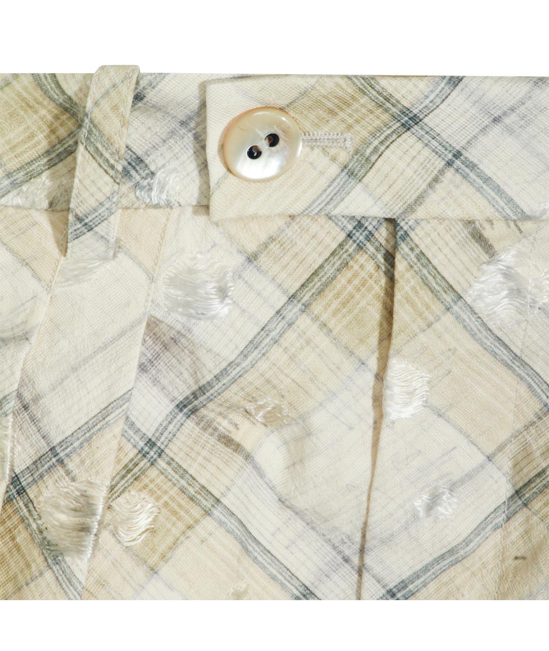 VIVIENNE WESTWOOD Бежевая хлопковая юбка миди, фото 3