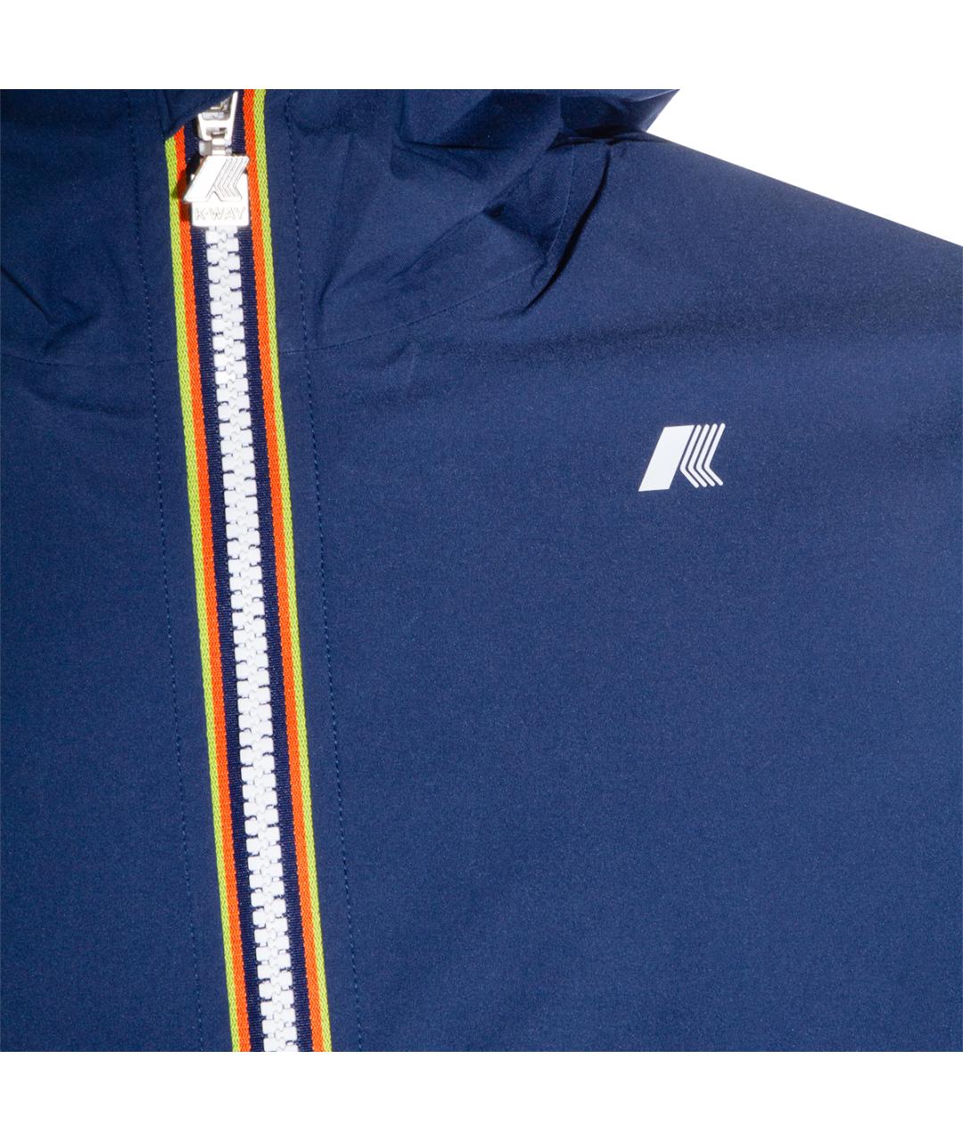 K-WAY Синяя полиэстеровая куртка, фото 3