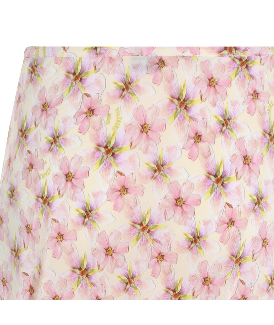 ZADIG & VOLTAIRE Мульти вискозная юбка миди, фото 3