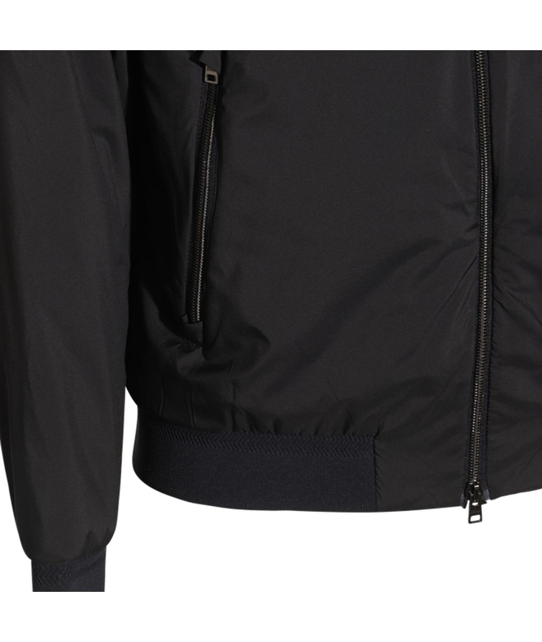 HERNO Темно-синяя полиамидовая куртка, фото 3