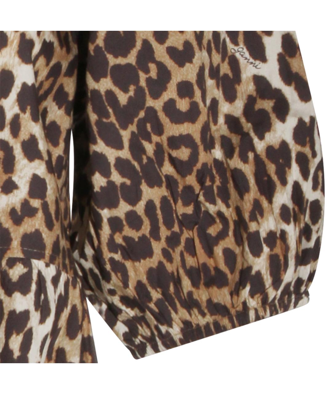 GANNI Мульти хлопковое повседневное платье, фото 4