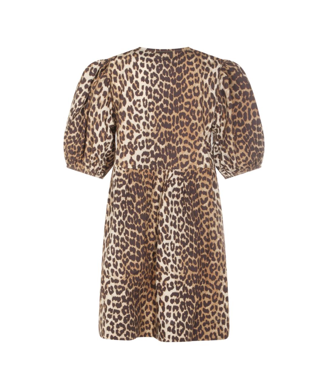 GANNI Мульти хлопковое повседневное платье, фото 2