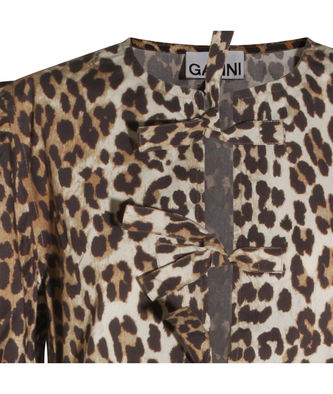 GANNI Мульти хлопковое повседневное платье, фото 3