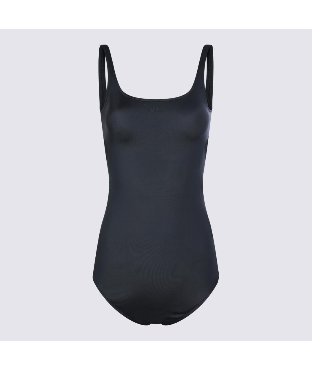 COURREGES Черный синтетический купальник, фото 2