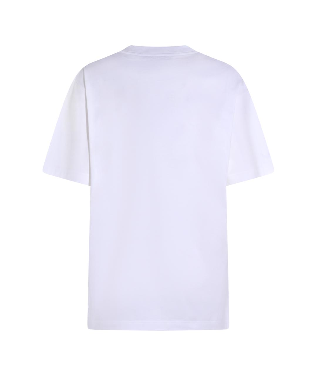 GUCCI Белая хлопковая футболка, фото 2