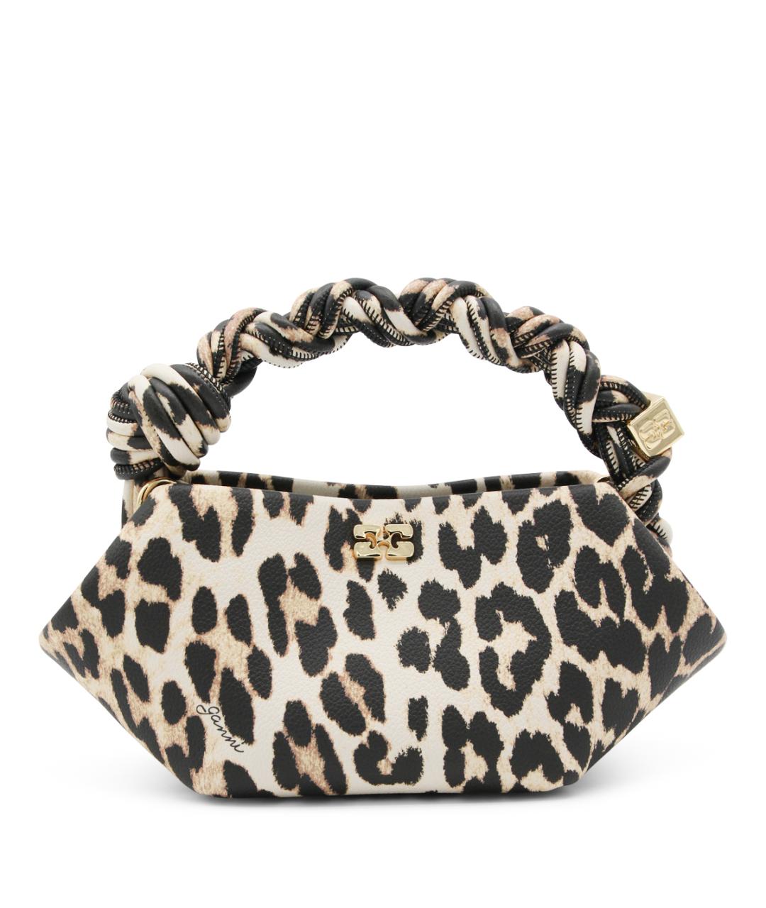 GANNI Мульти кожаная сумка с короткими ручками, фото 1