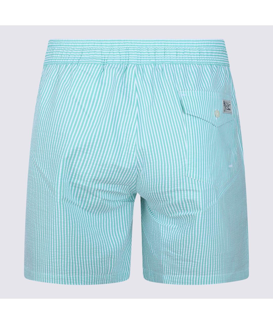 POLO RALPH LAUREN Зеленые хлопковые шорты, фото 2