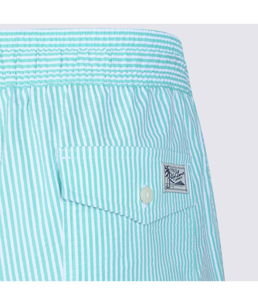 POLO RALPH LAUREN Зеленые хлопковые шорты, фото 3