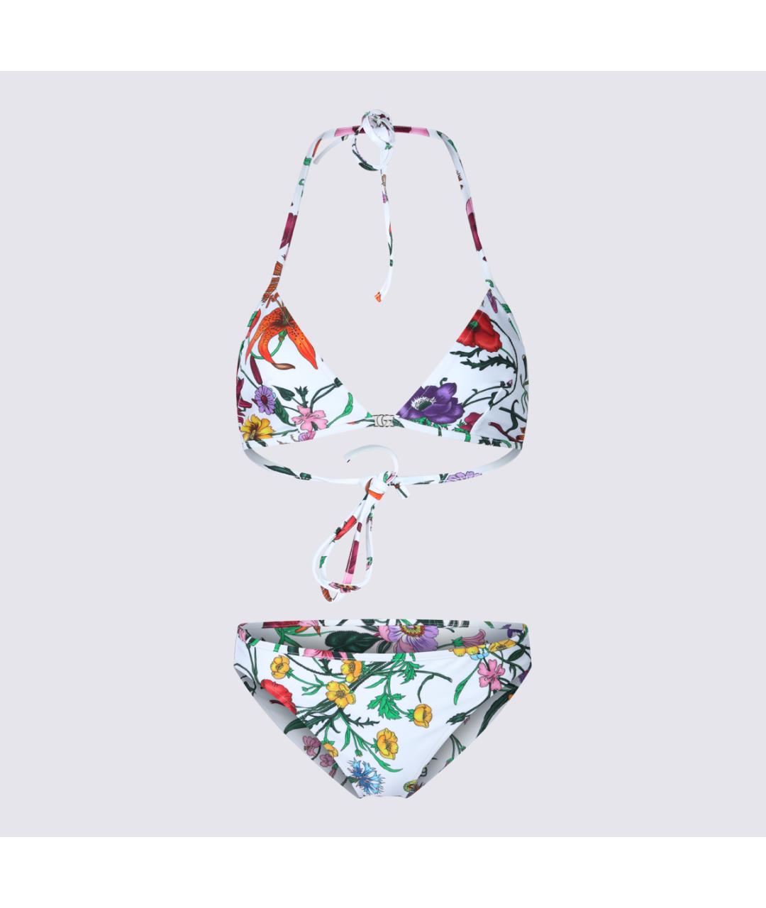 GUCCI Мульти синтетический купальник, фото 2