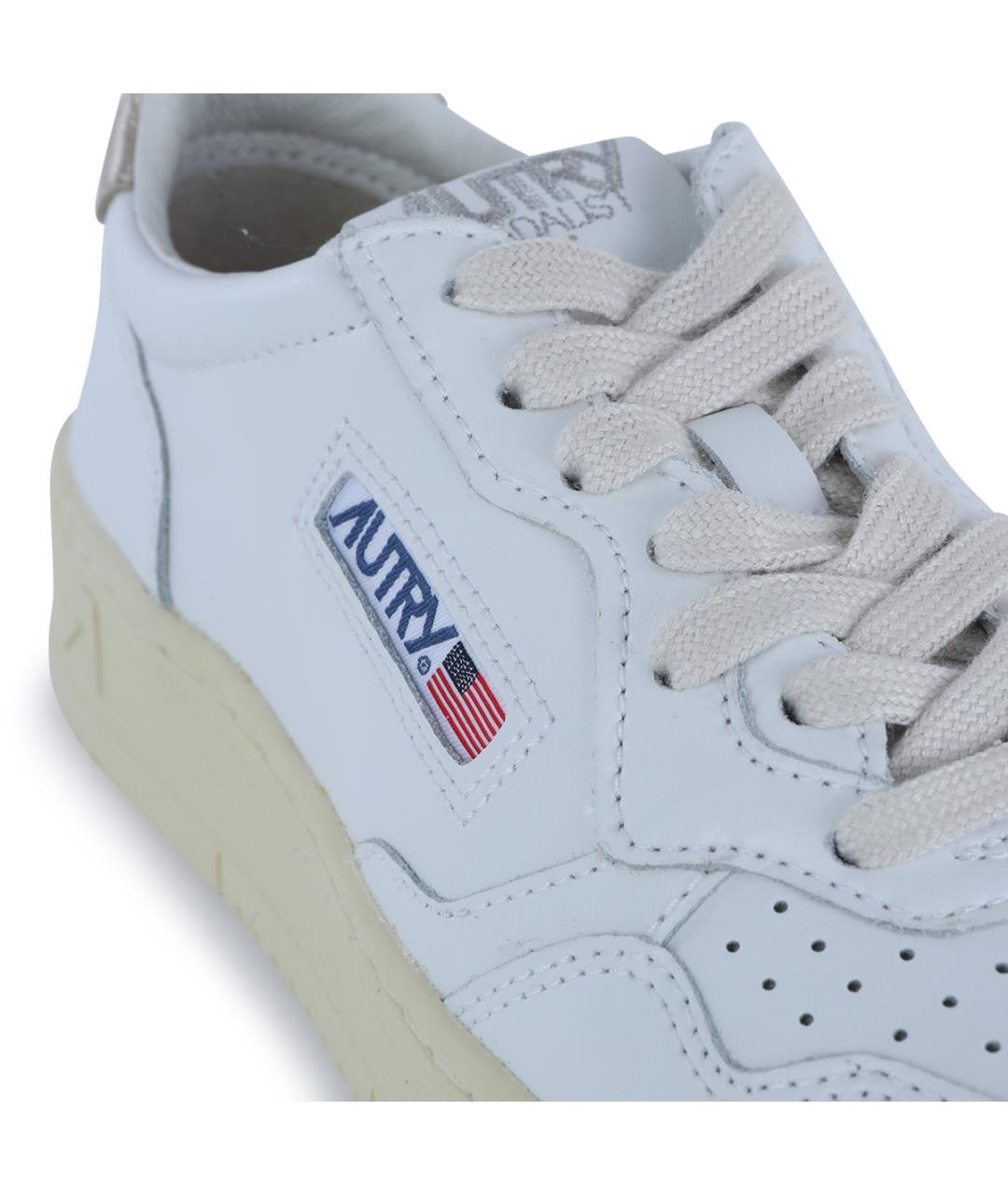 AUTRY Белые кожаные кеды, фото 4