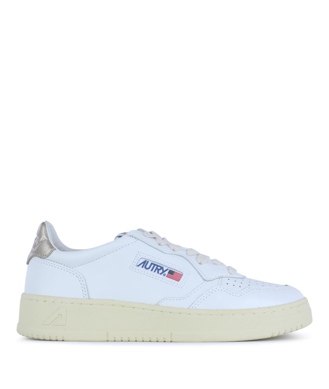 AUTRY Белые кожаные кеды, фото 1