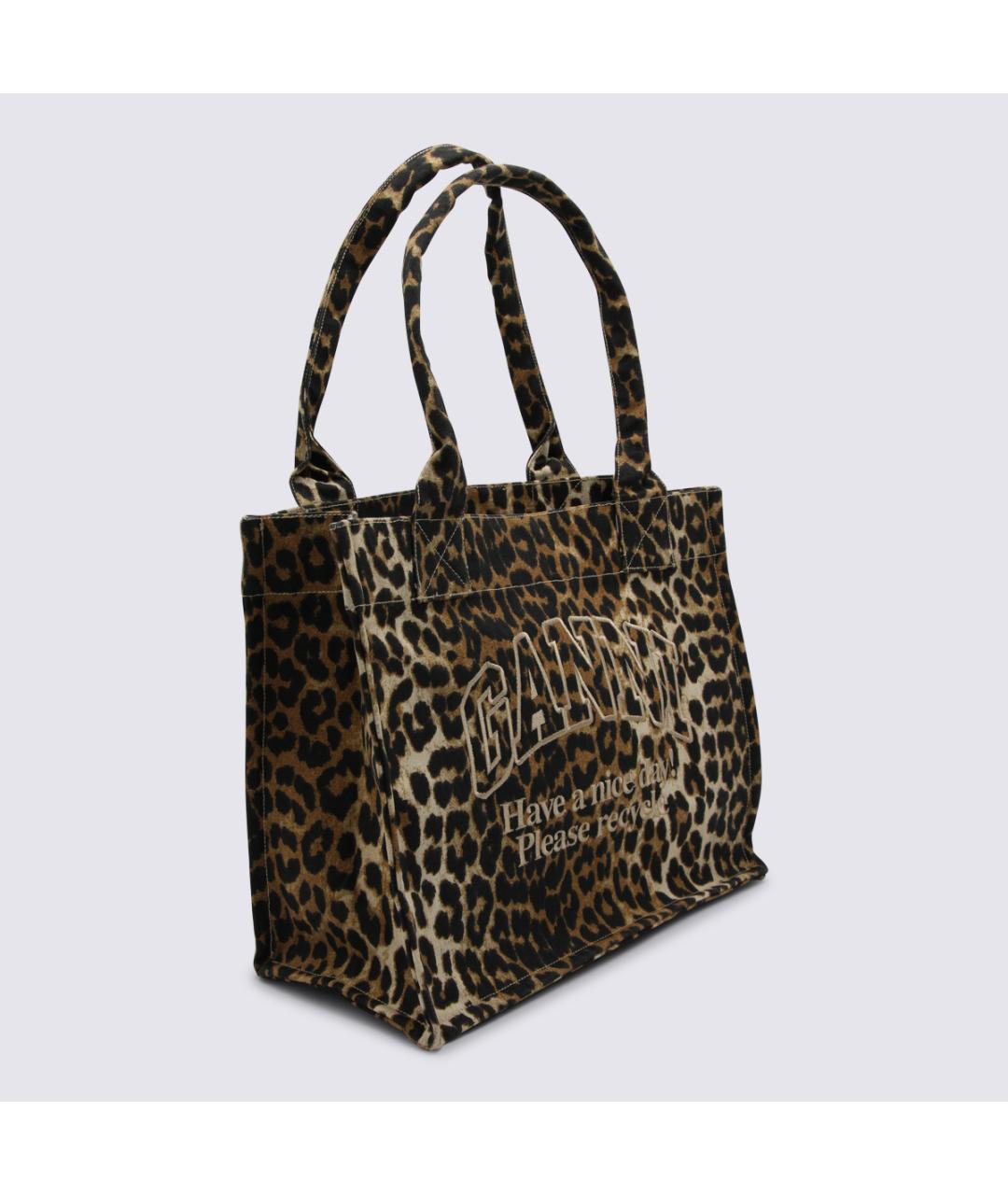 GANNI Мульти хлопковая сумка тоут, фото 3